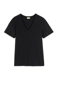 Donni. - Jersey Relaxed V-neck Top