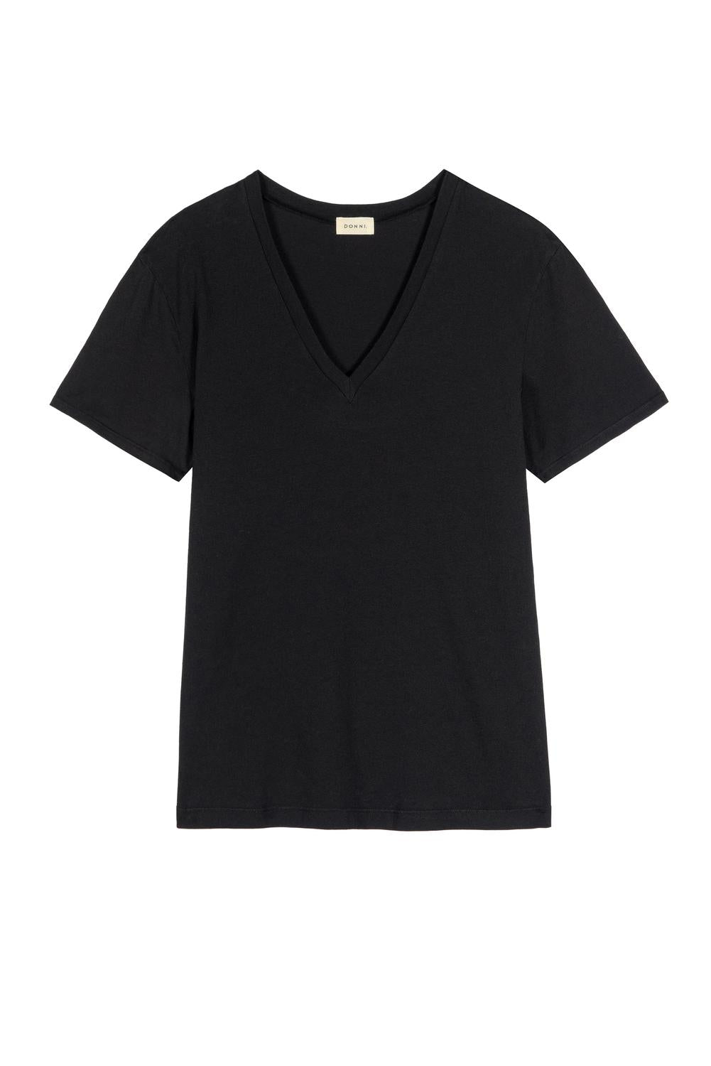 Donni. - Jersey Relaxed V-neck Top
