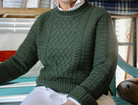 Alashan Cashmere - Maeve Mixed Cable Crew Sweater