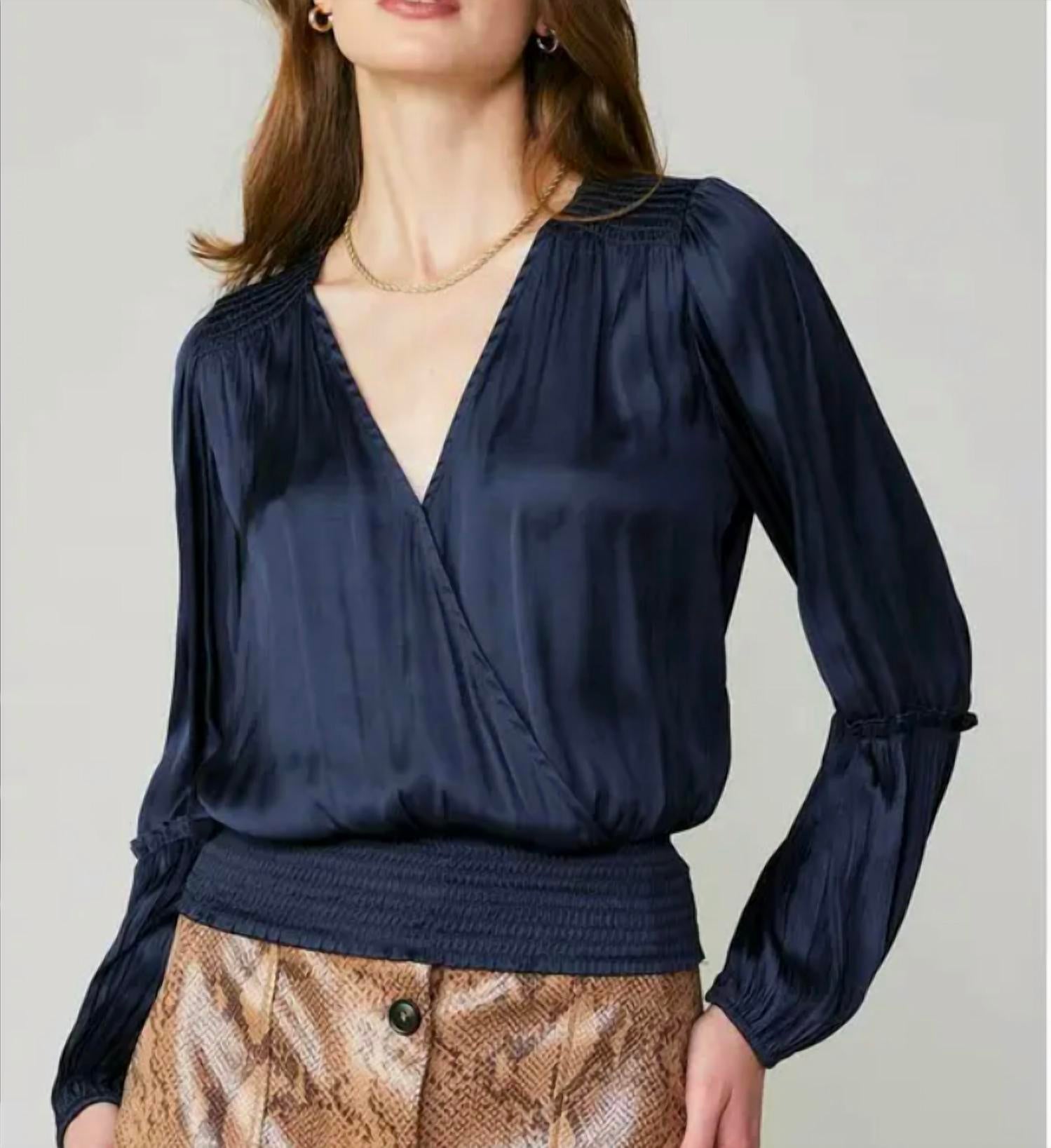 Current Air - Women's V-neck Surplice Top
