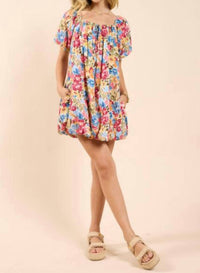 Sadie & Sage - Nature's Palette Bubble Dress