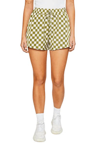 Pretty Garbage - Fiorella Checkered Shorts
