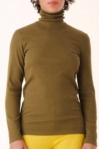 PRAIRIE UNDERGROUND Core Layer Sweater Top in herb - women's sweater