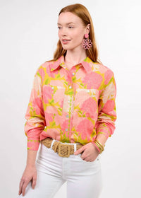 Ivy Jane - Haley Floral Button Down Shirt