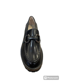 Beberlis - Girls Leather Buckle Loafer