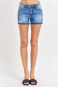 Risen - Shadow Low Rise Jean Shorts
