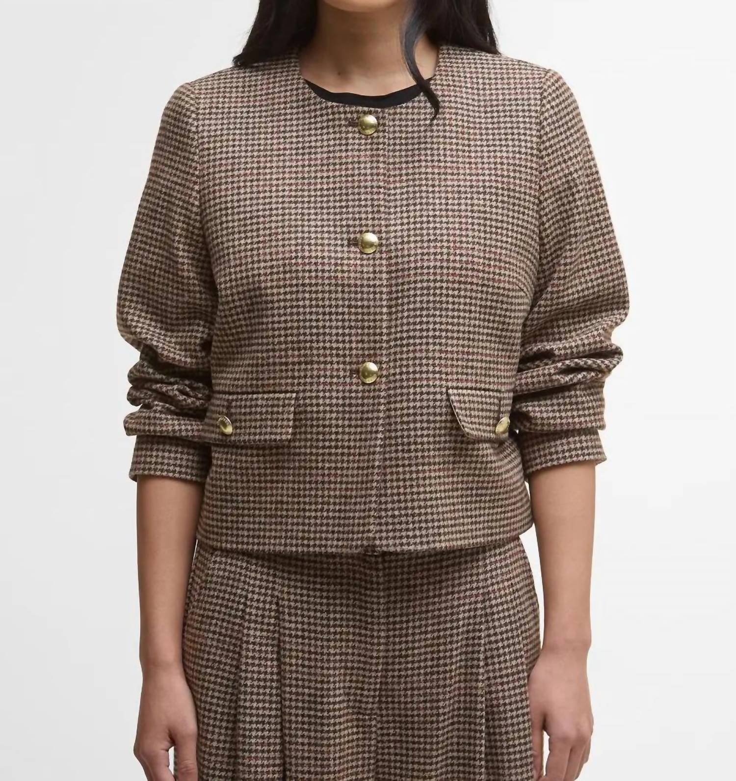 Barbour - Corina Collarless Tailored Jacket