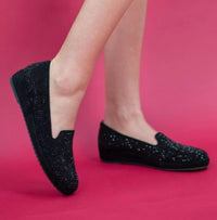 L'amour Des Pieds Women's Correze Flat Shoes in black suede - women's flats - view 5