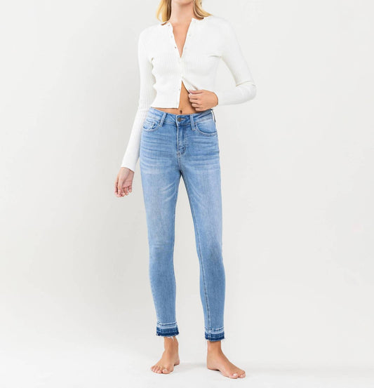 Vervet By Flying Monkey - Vervet High Rise Crop Skinny’s