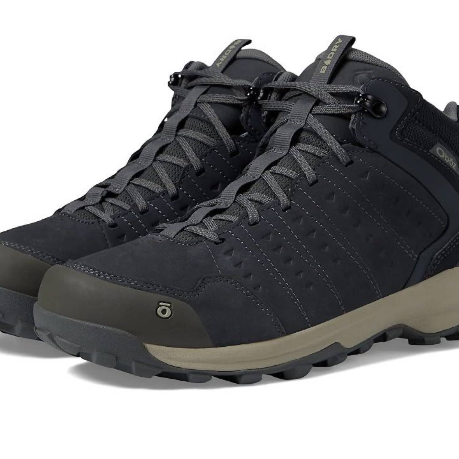 Oboz Men's Sypes Mid Leather B-dry Boots in lava rock - men's boots - view 6
