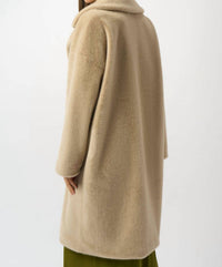 Joseph Ribkoff - Faux Fur Straight Coat