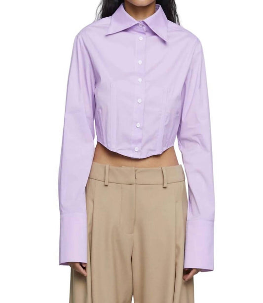 Anna Quan - Frankie Shirt with Top Stitch