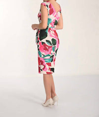 Frank Lyman - Sleeveless Floral Sheath Dress
