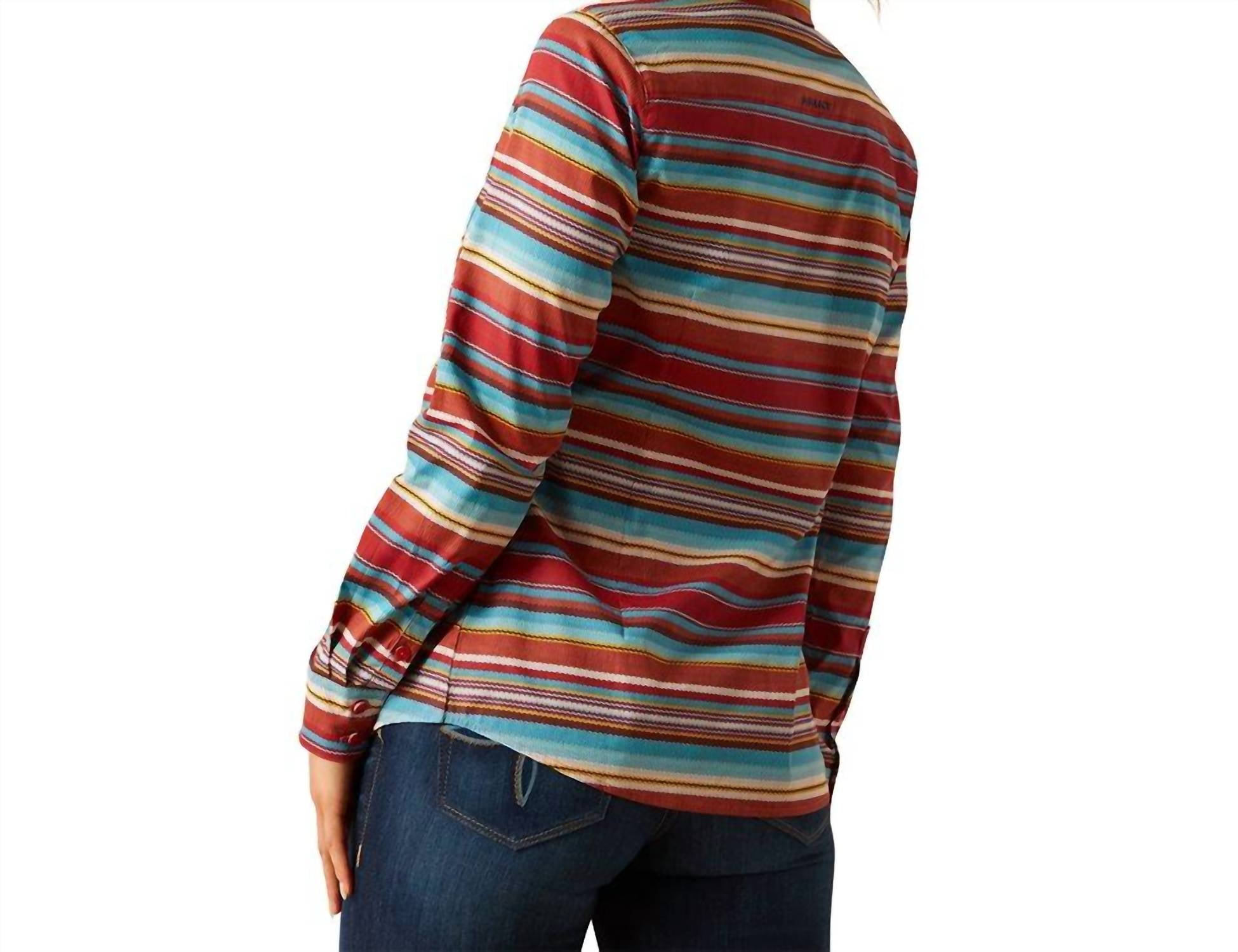 Ariat - Team Logo Kirby Iris Serape Button Shirt
