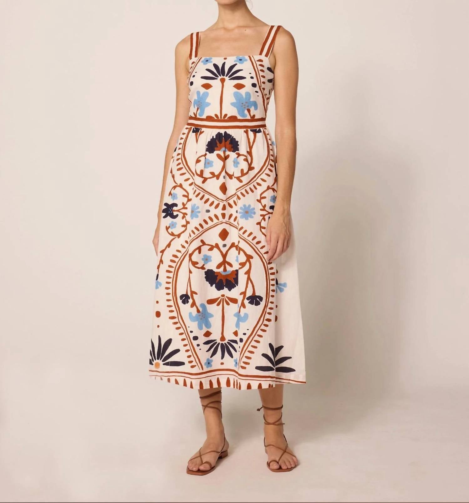 Cleobella - Carmen Midi Dress In Liliana