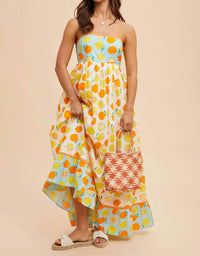 In-Loom - Smoked Back Maxi Dress
