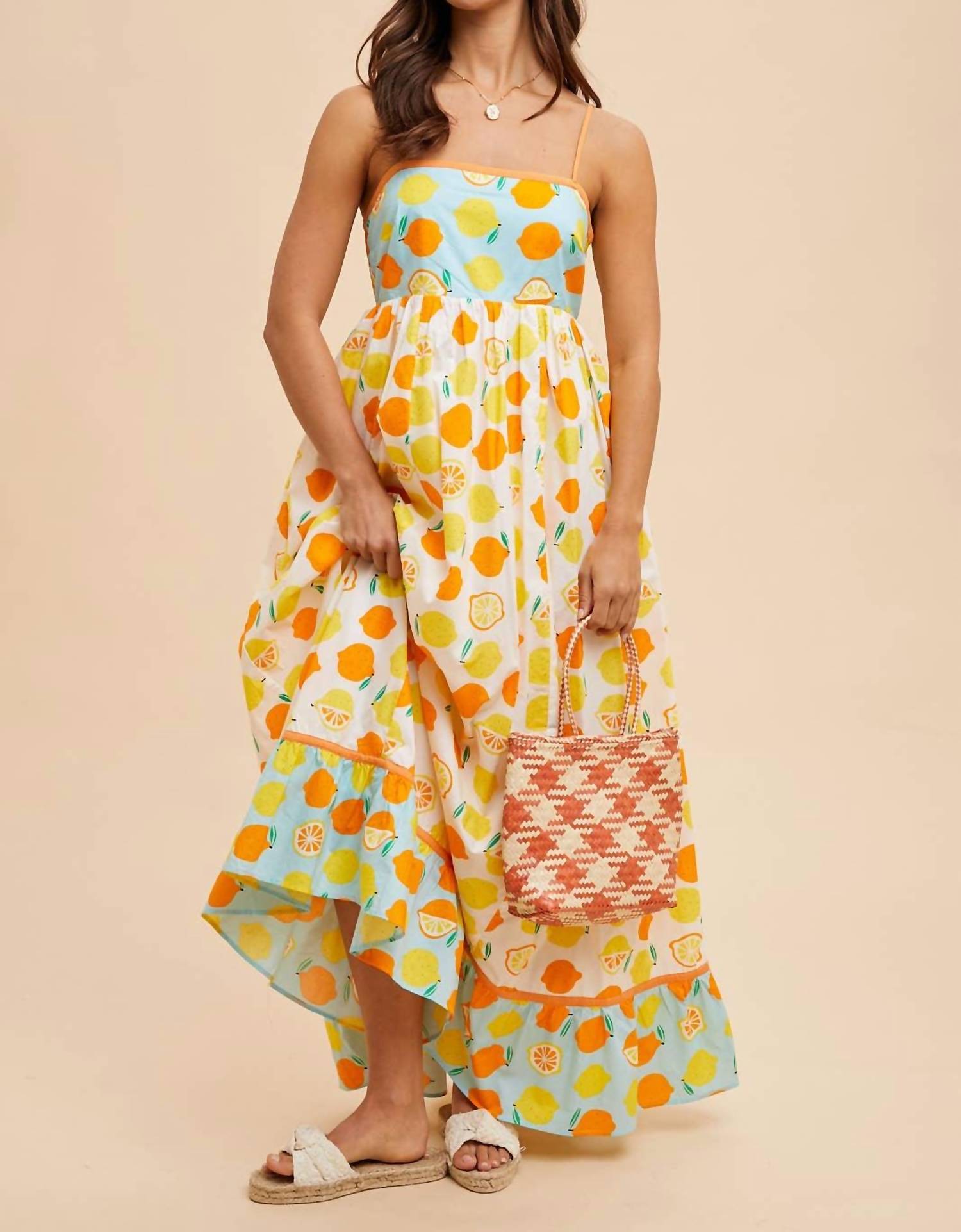 In-Loom - Smoked Back Maxi Dress