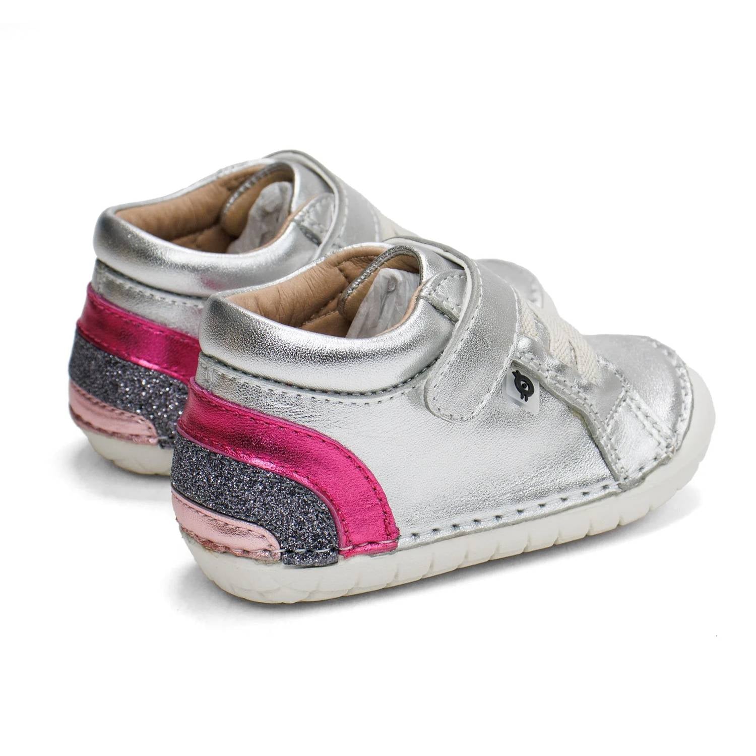 Oldsoles - Toddler's Rainbow Champster Sneakers