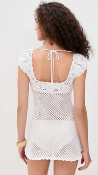 Frankies Bikinis - Eloise Crochet Mini Dress