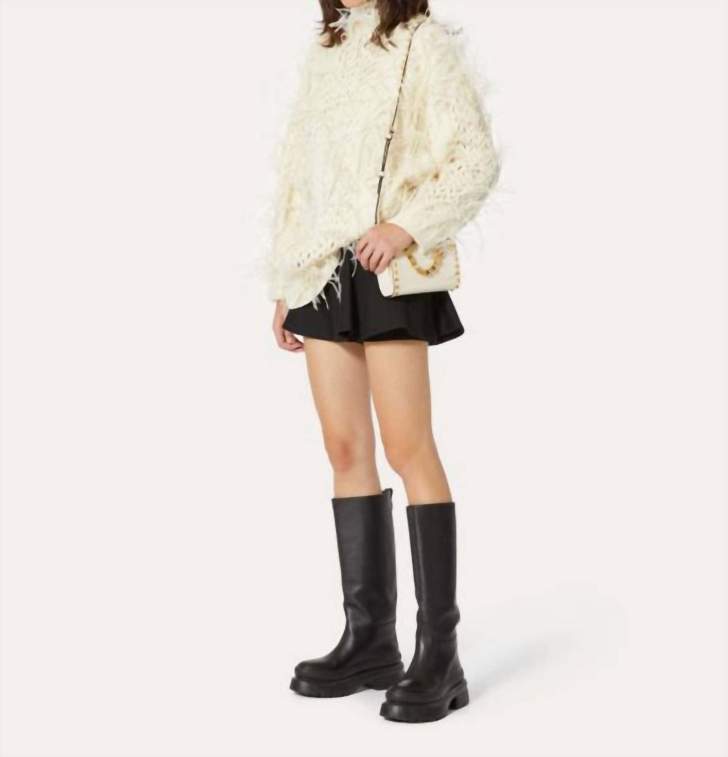 Valentino - Women's Crepe Couture Mini Skirts