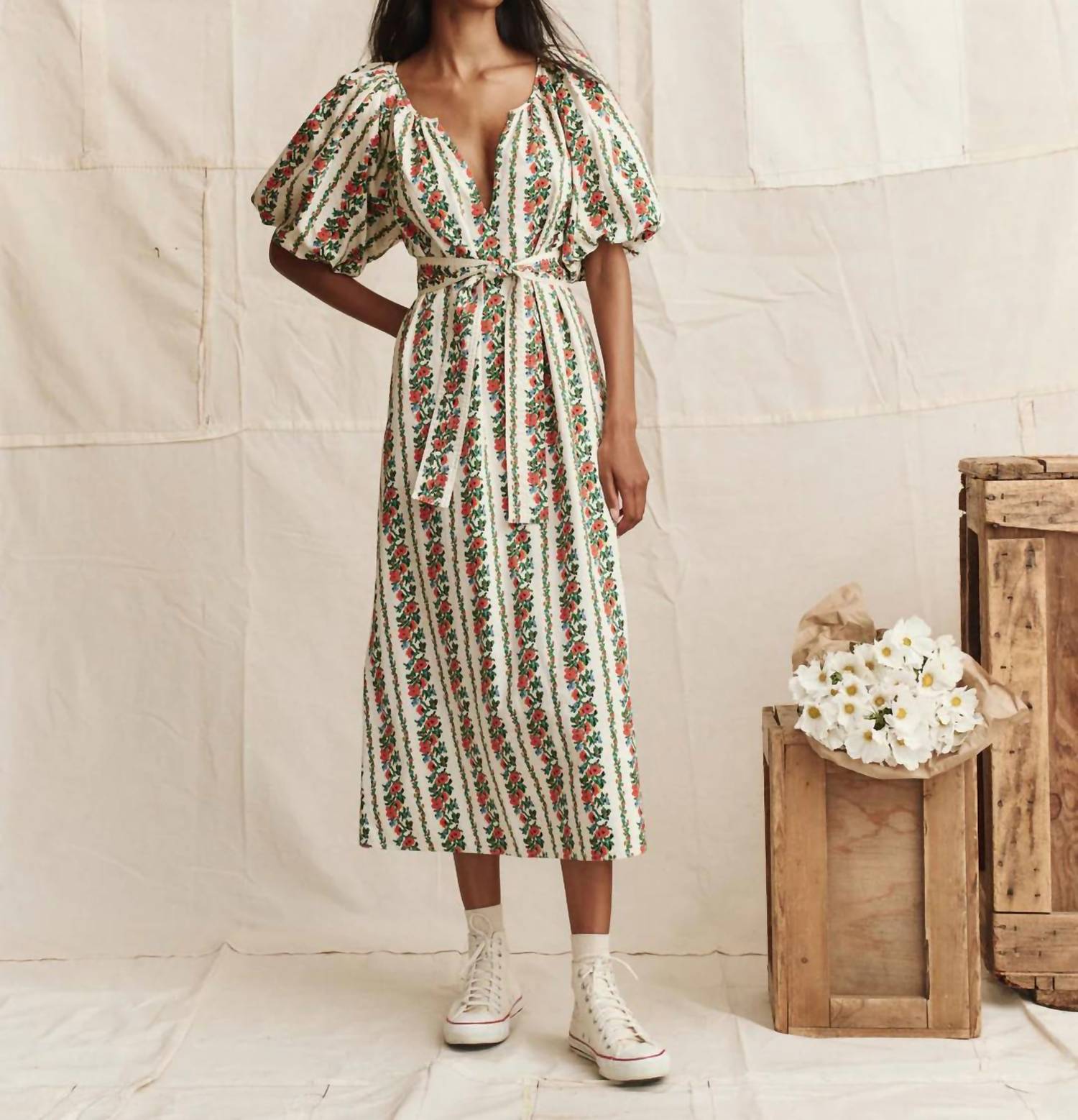 The Great. - The Fairground Midi Dress