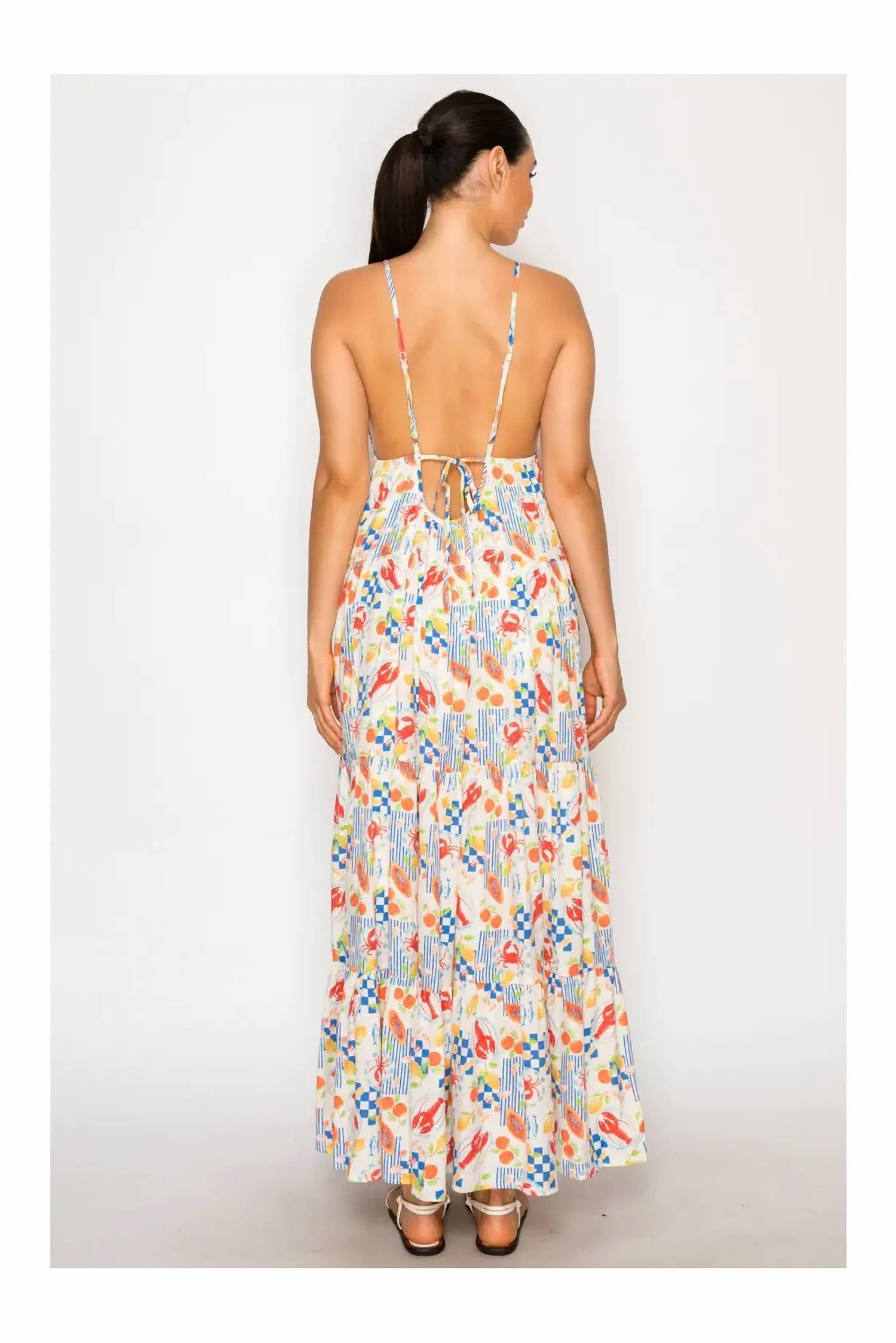 Meet Me In Santorini - Mykonos Maxi Dress