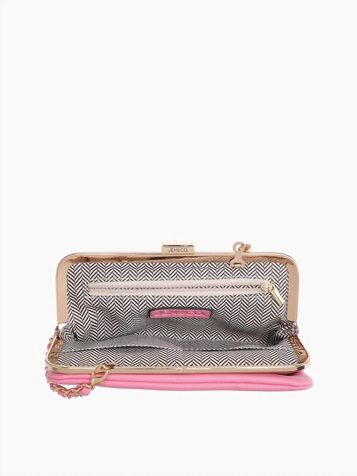 Jen & Co. - Women's Sue Snap Clasp Wallet