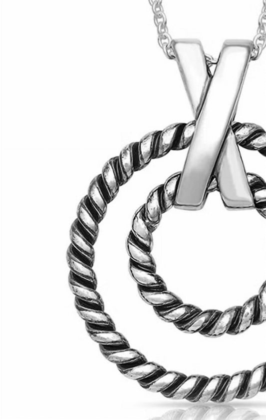 Montana Silversmiths - Women's Topped With A Kiss Rope Necklace