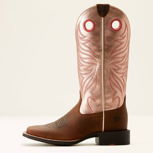Ariat - Women's Round Up Ryder Western Boot - Wide