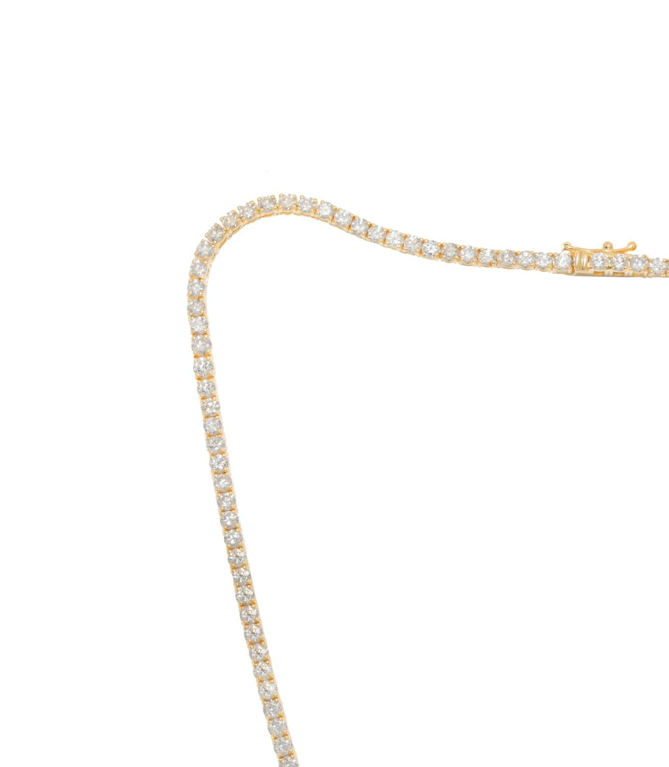 Diana M Jewels - 5.60 Cts Diamond Tennis Necklace