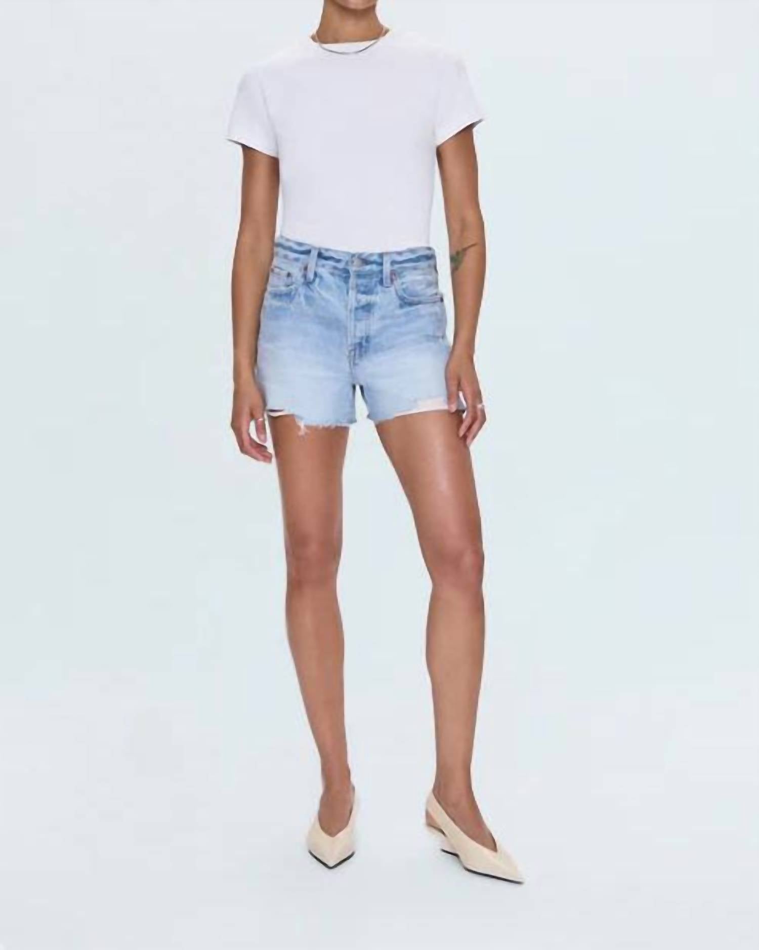 Pistola - Nova High Rise Cut Off Short