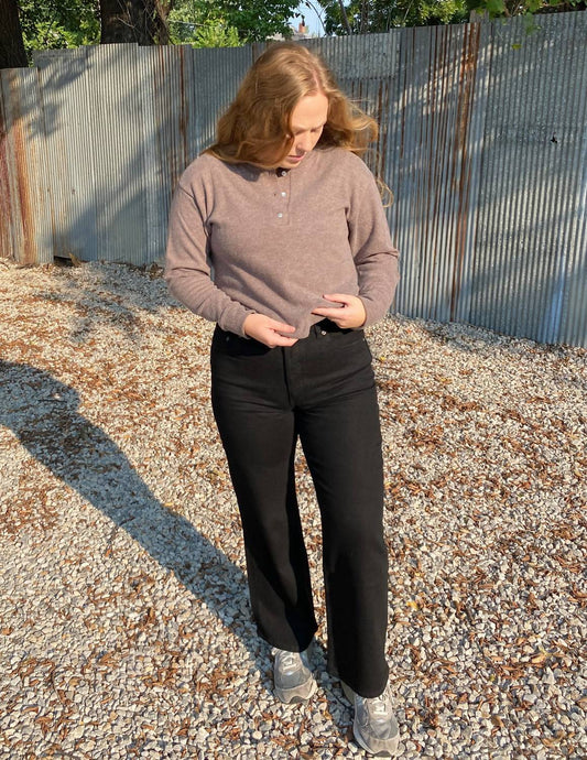 Boyish - Mikey High Rise Straight Leg Denim Jeans