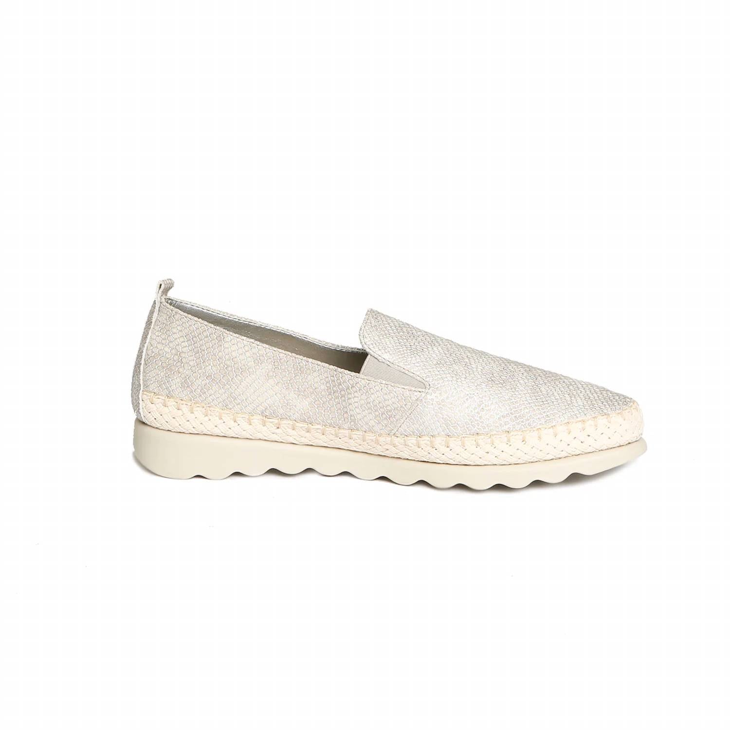 The FLEXX Women's Chappie Espadrille in canna di fucile - women's shoe - detail view