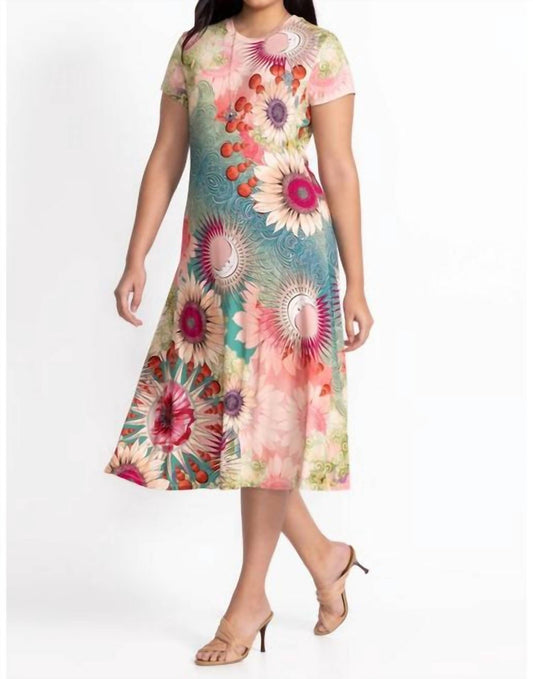 Johnny Was - Janie Favorite Cap Sleeve Dress - Plus