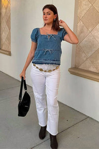 Dear John Denim - 90s Super High Rise Ankle Straight Jeans