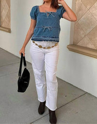 Dear John Denim - 90s Super High Rise Ankle Straight Jeans