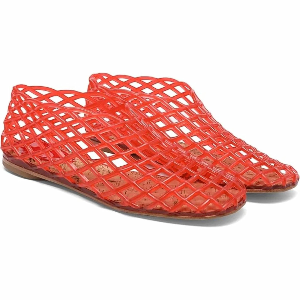 Voris Vina - Women's Soft Jelly Mesh Ballet Flat