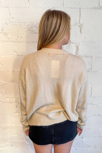 Olivaceous - Gillian Oversized Knit Cardigan