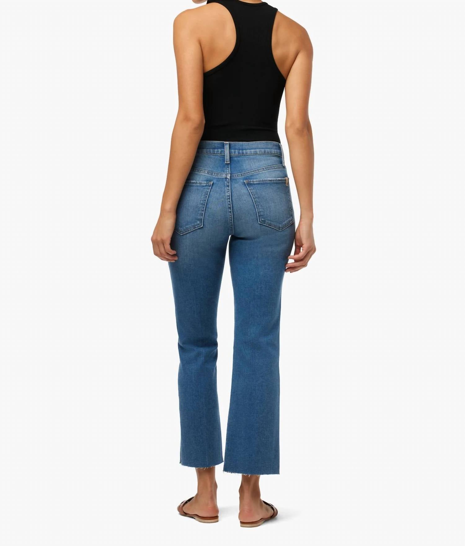 Joe's Jeans Callie Crop Bootcut Jeans in glimpse - women's jeans - view 7