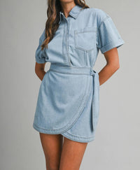 Mable - Ruby Shirt Dress