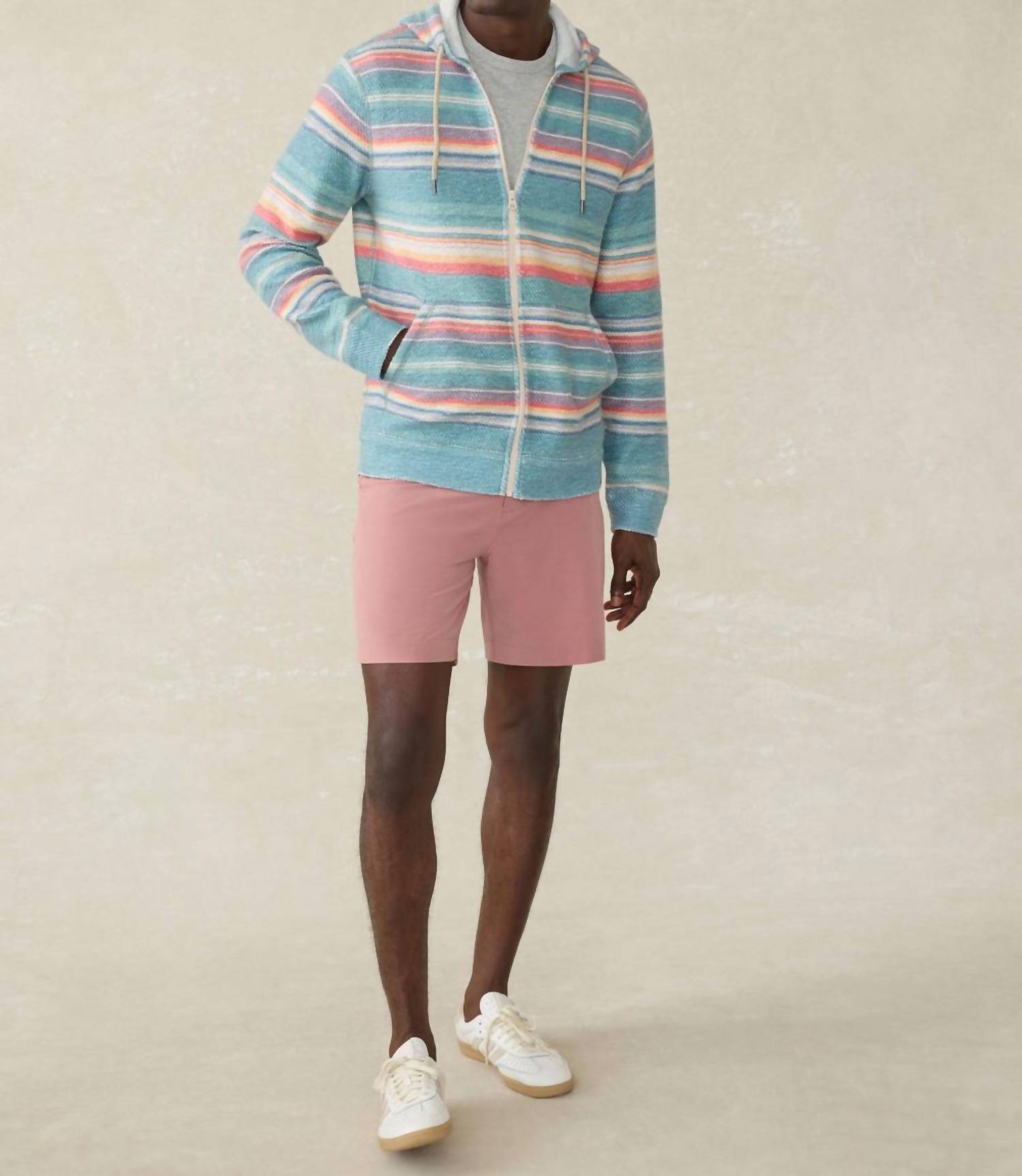 Faherty - Whitewater Full Zip Hoodie
