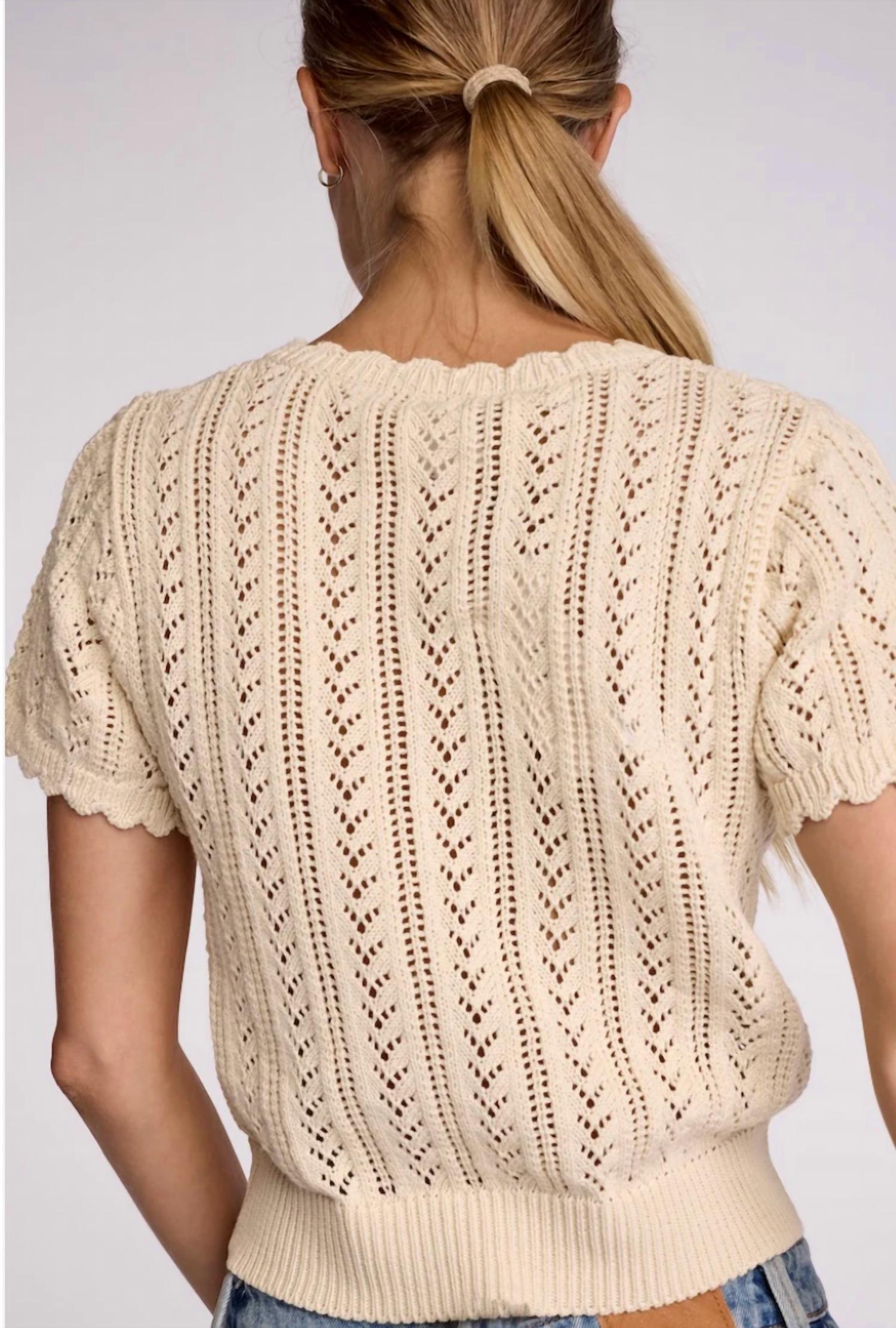 Sundays - Nova Short Sleeve Sweater
