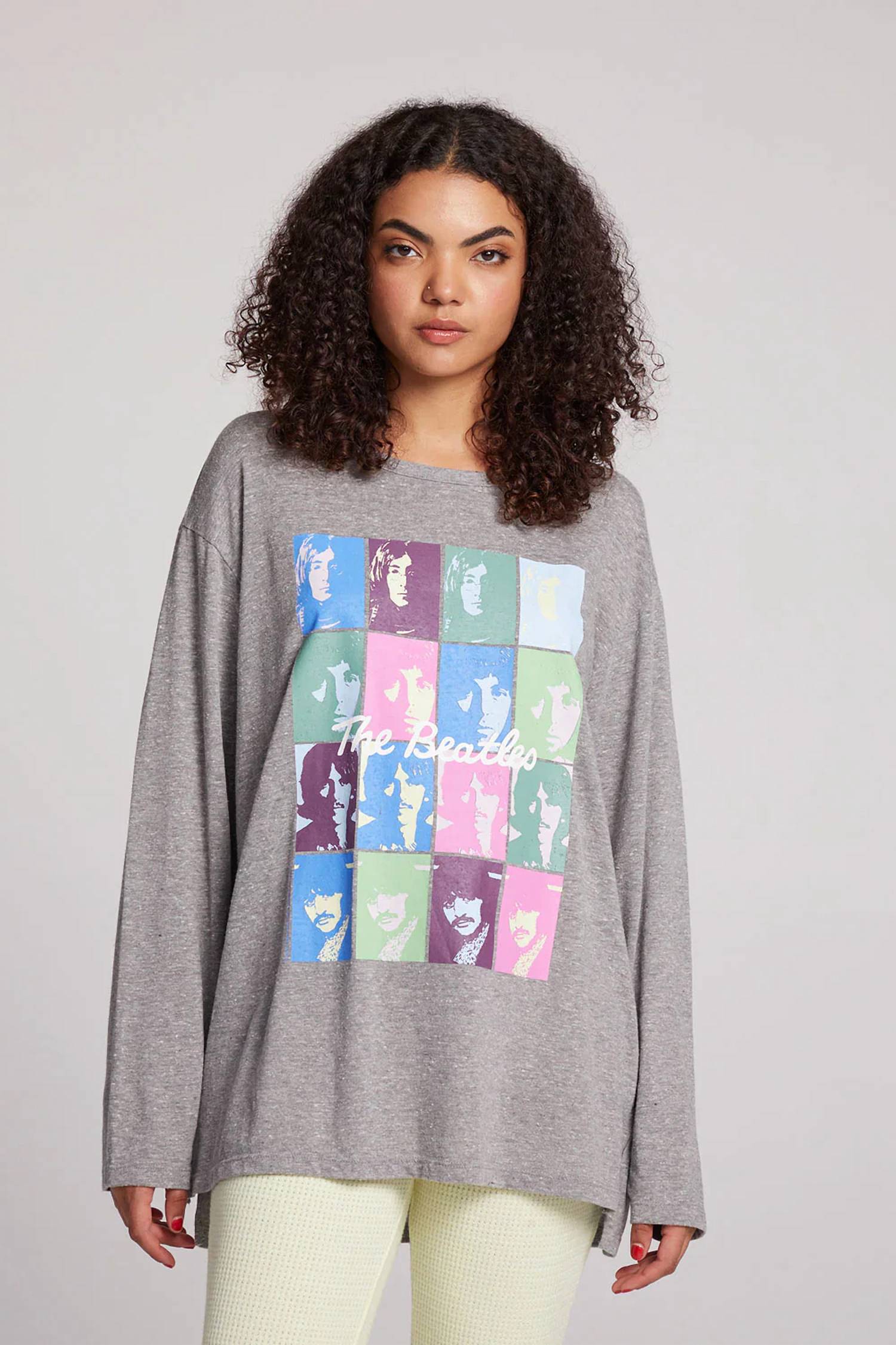 Chaser - Beatles Vintage Collage Long Sleeve Tee