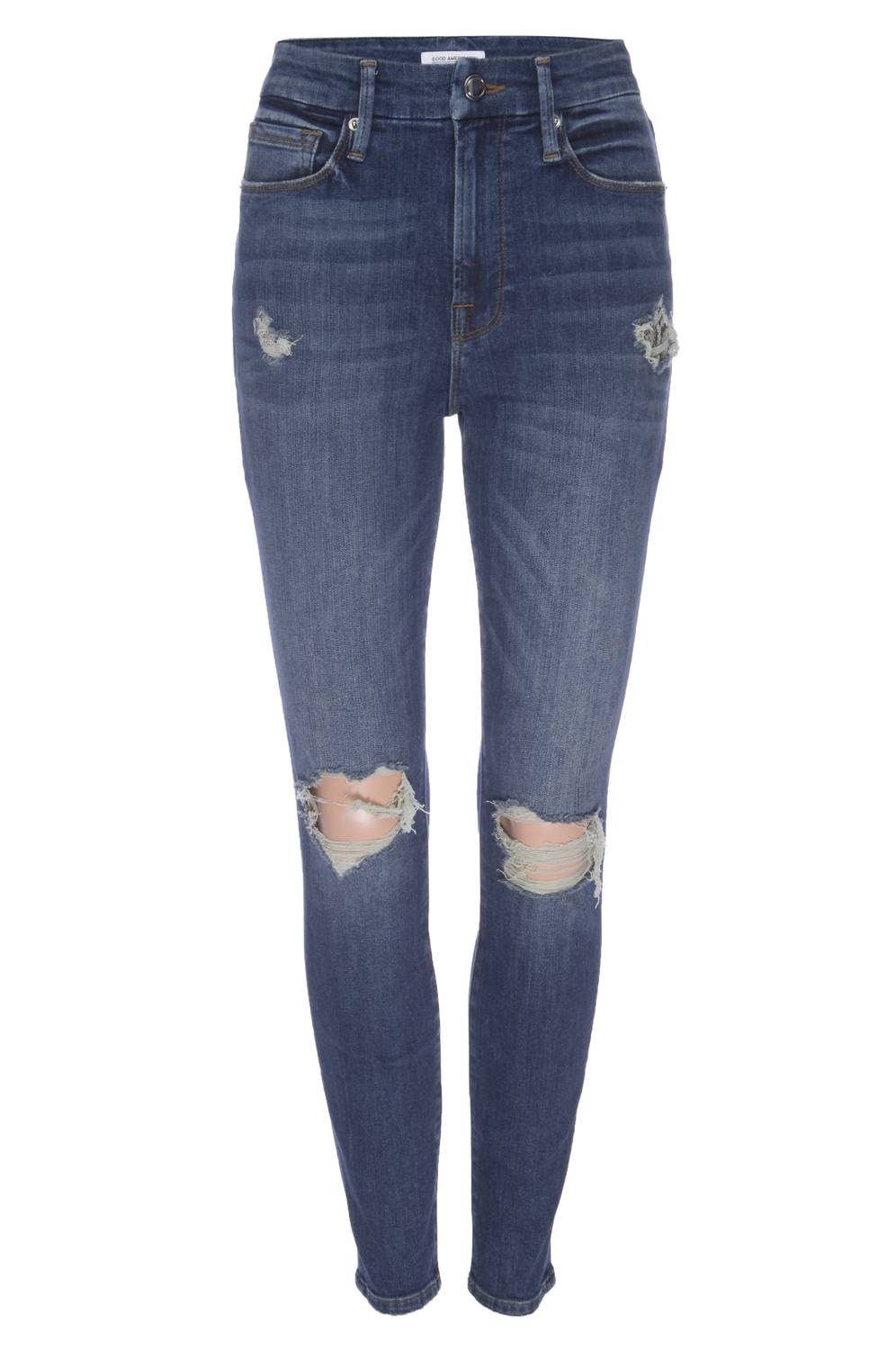 Good American - Women's Good Waist With Snake Pocket Bags Jeans