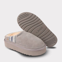 Lamo Women's Jane Slip On Platform Slipper in grey multi - women's shoe - view 9