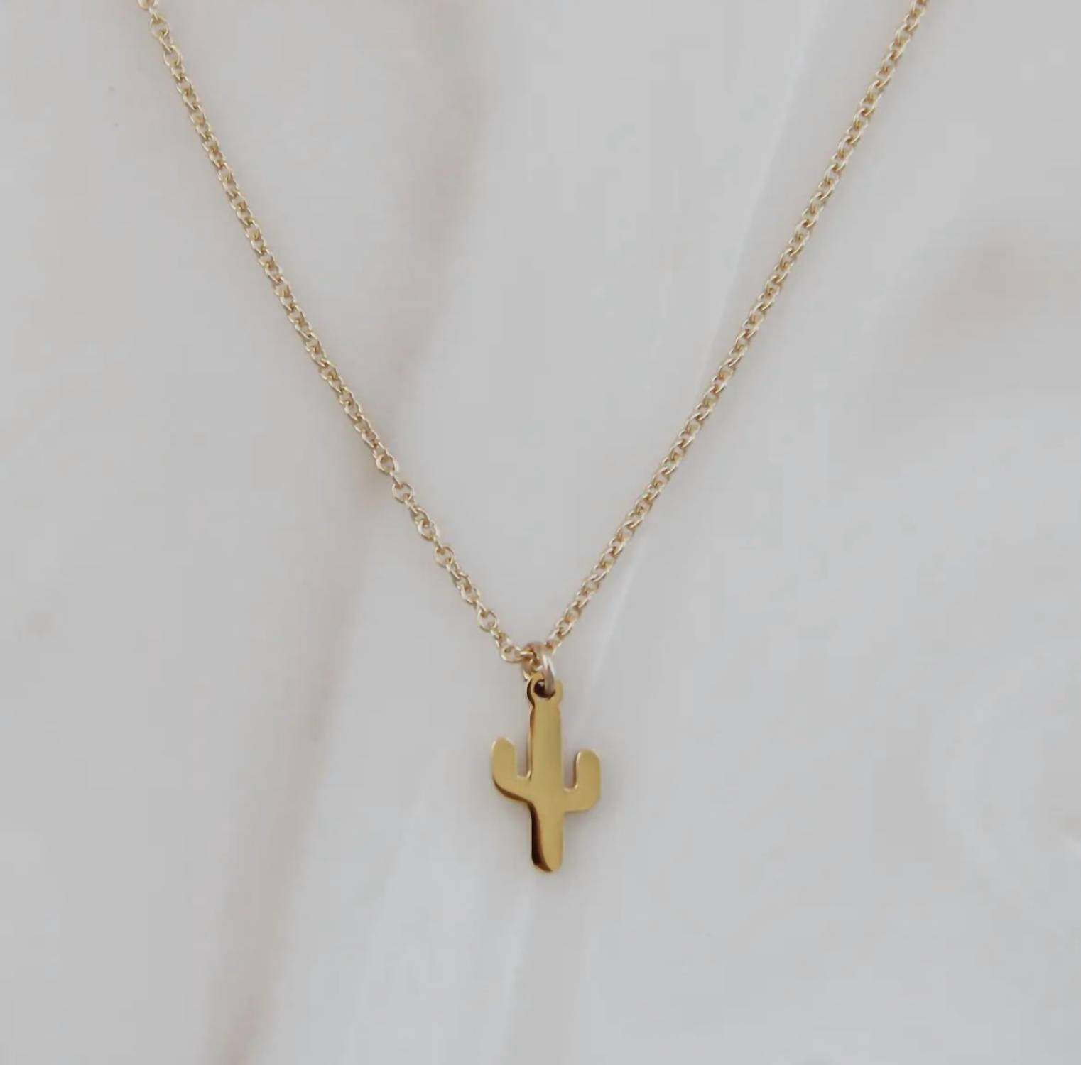 Maive - Women's Cactus Necklace