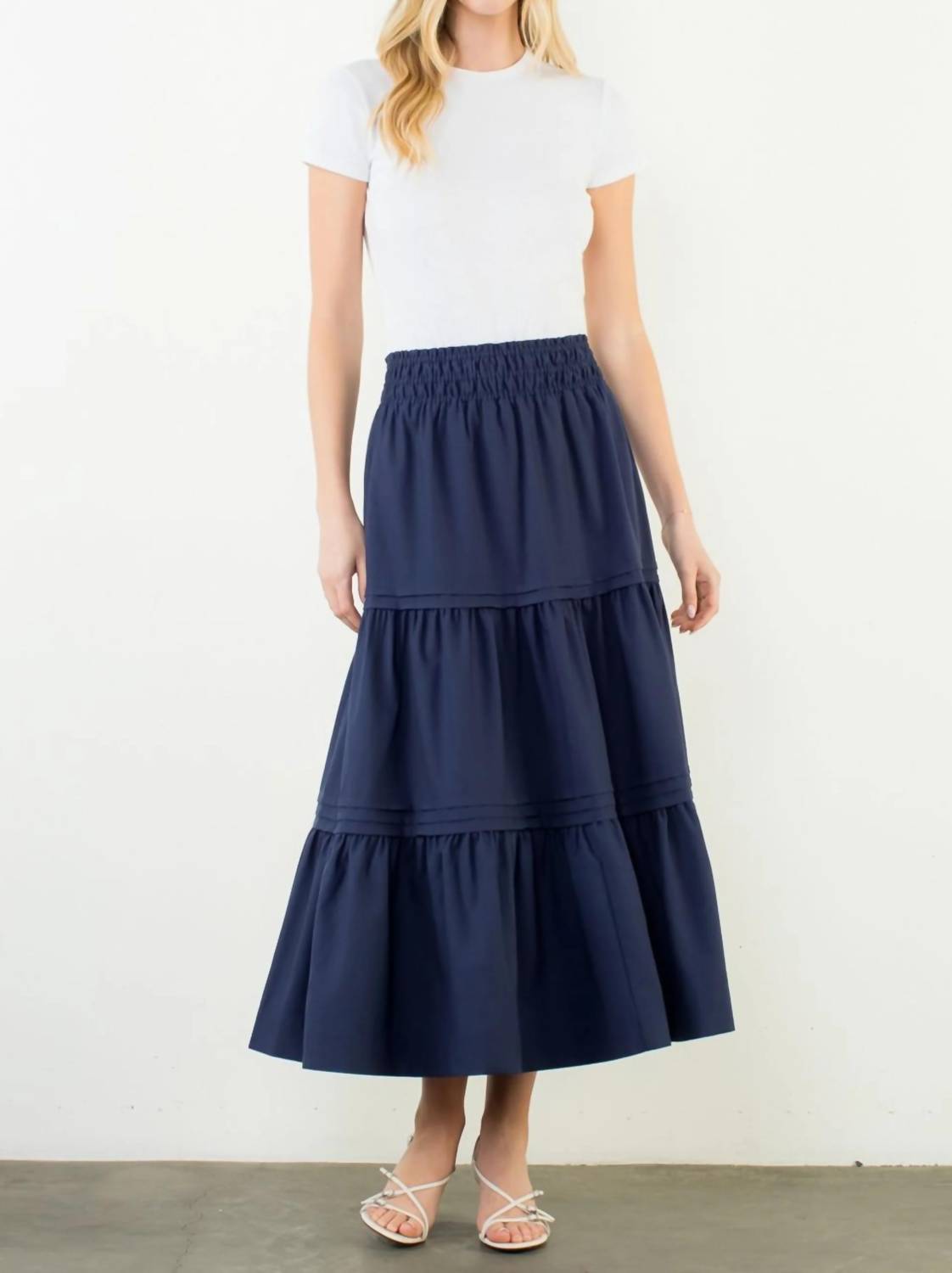 Thml - Long Tiered Skirt