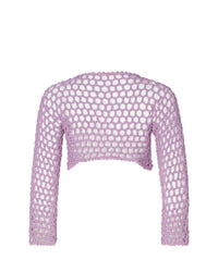 Soah - Women's Ane Crochet Crop Top