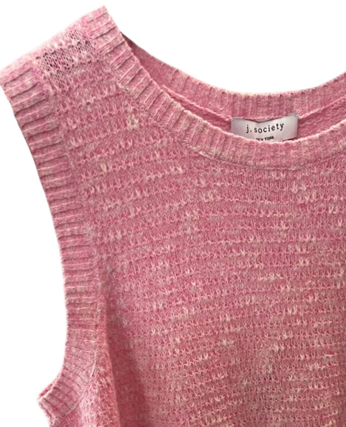 J. Society - Pretty Rose Sleeveless Top