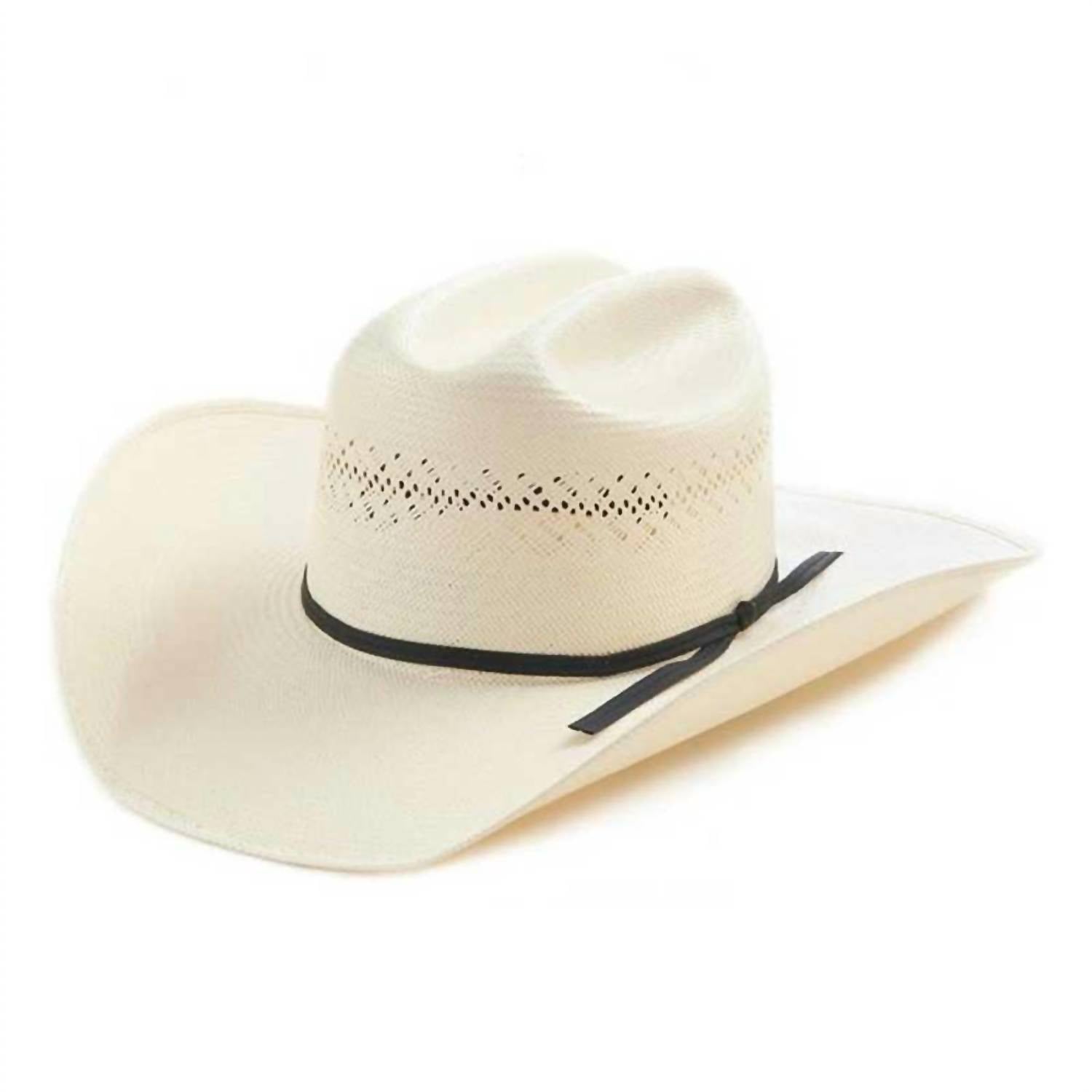Resistol - Men's Double R Luke 20x Shantung Straw Cowboy Hat